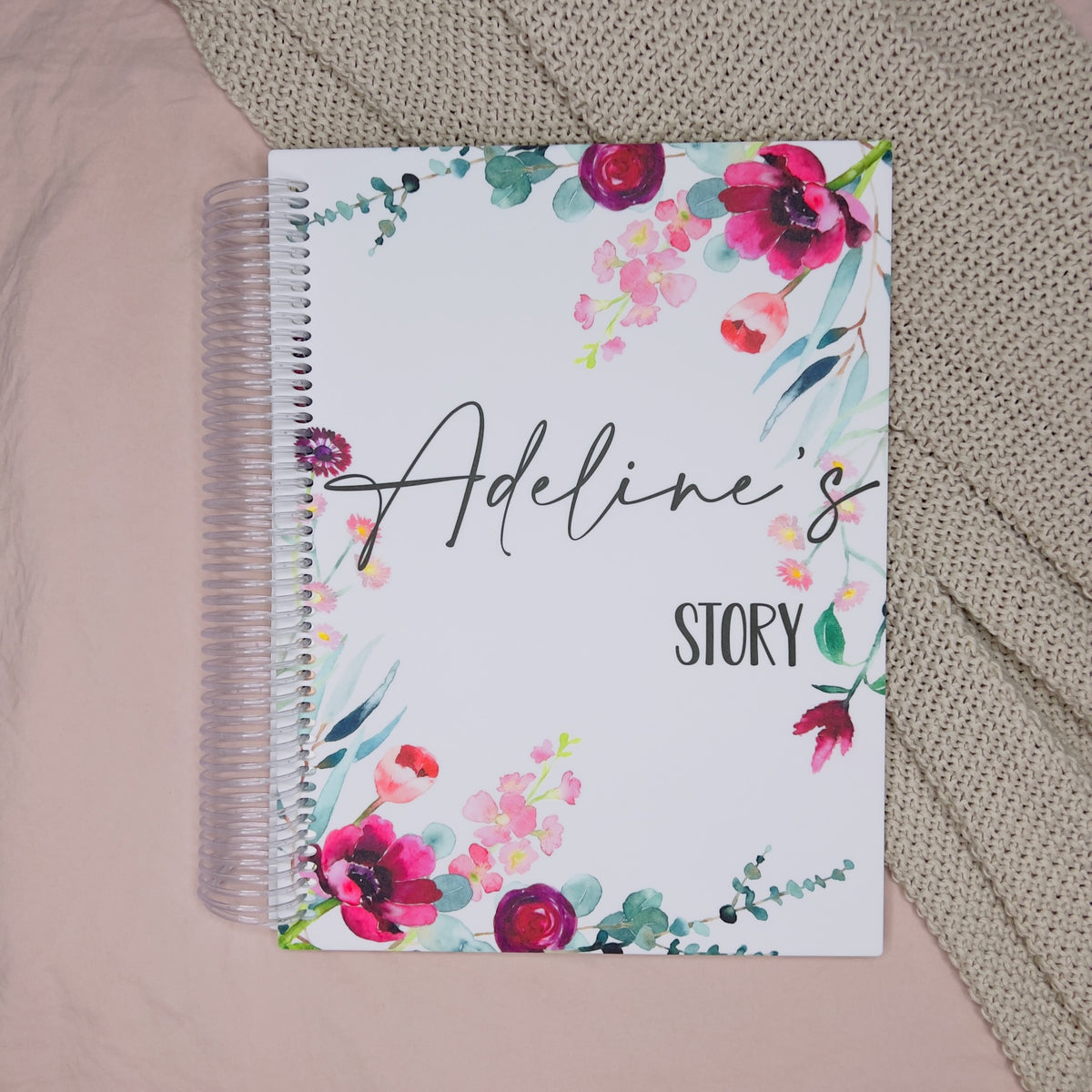 Story Of You, Personalised Baby Book - Write Their Story - A4 Size