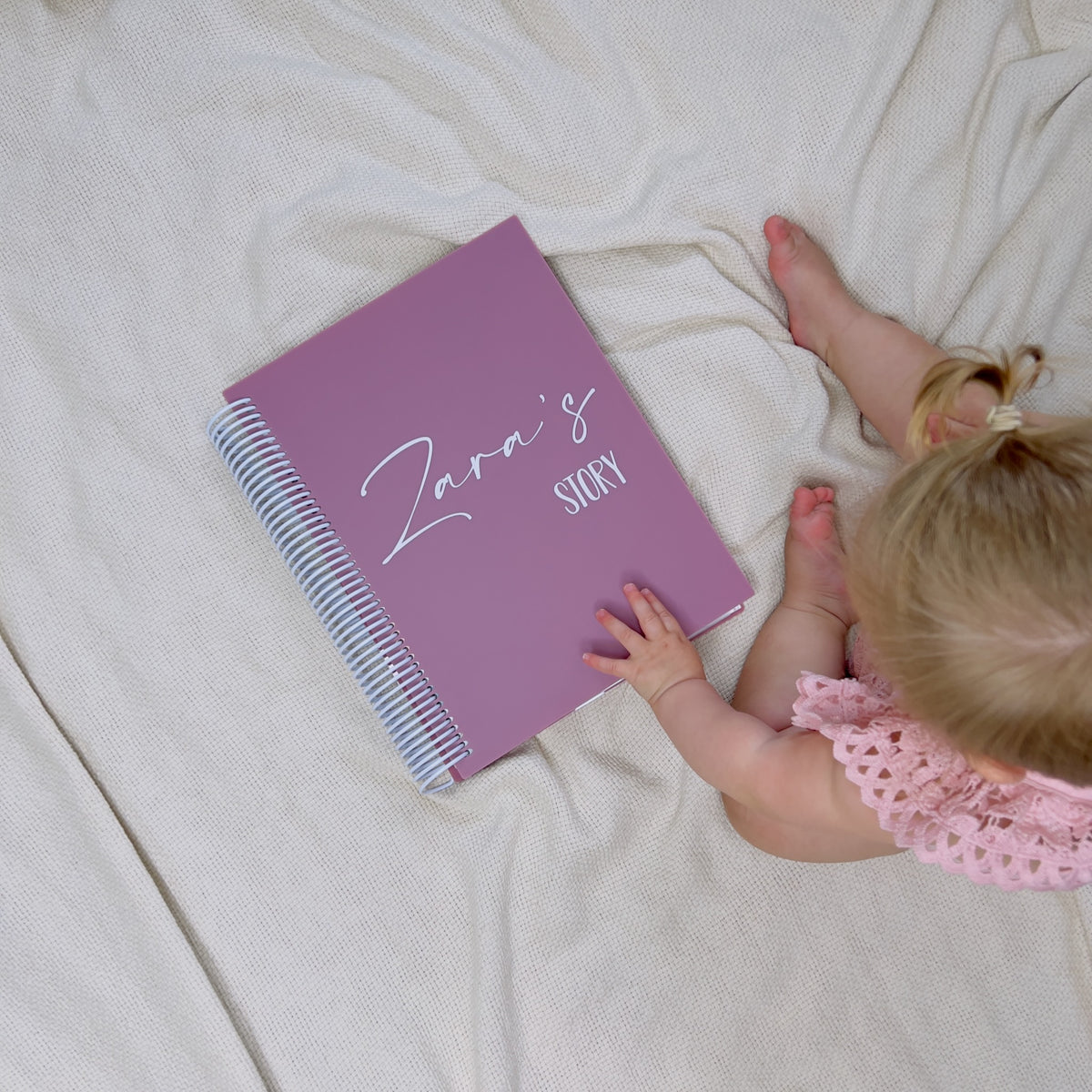 Story Of You, Personalised Baby Book - Write Their Story - A4 Size