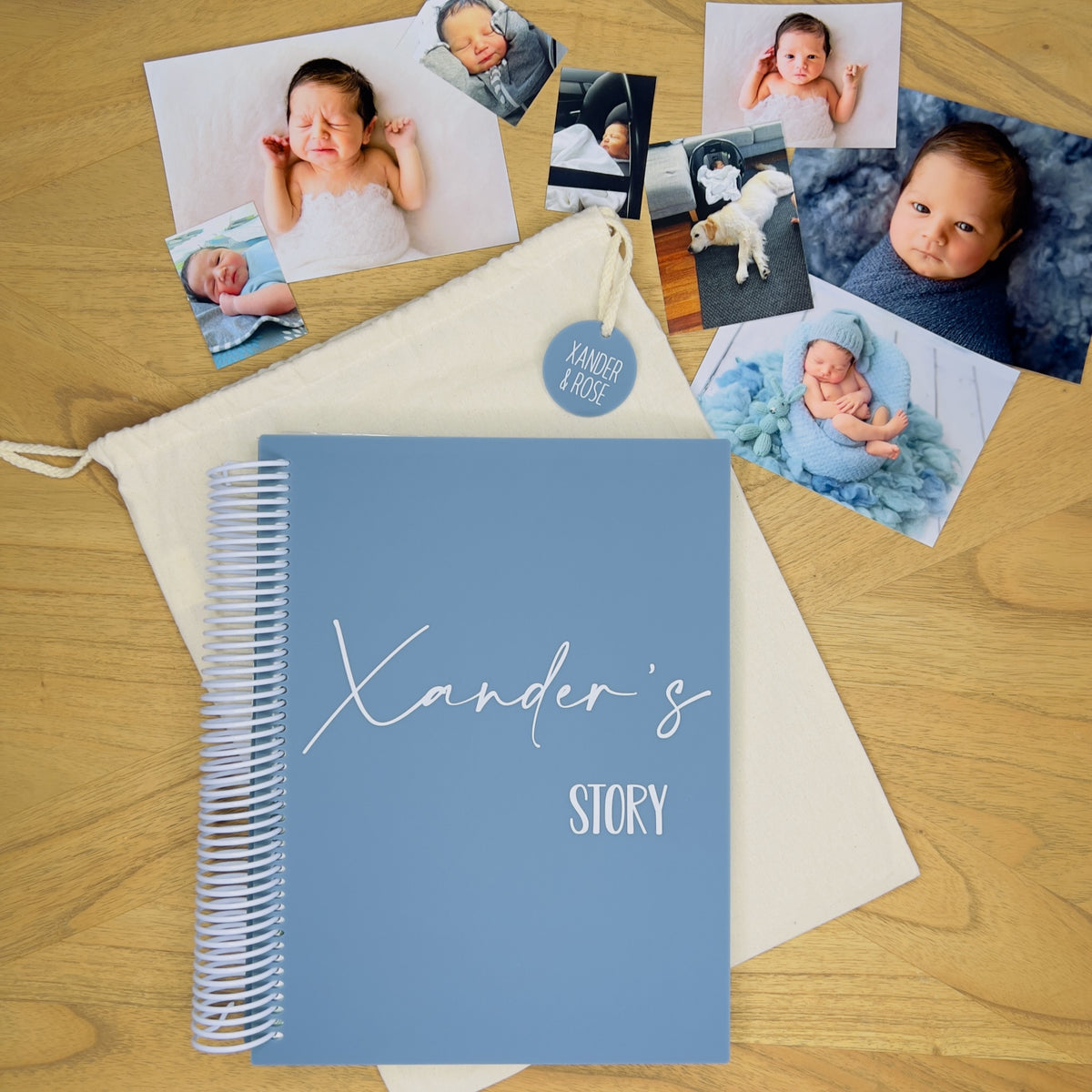 Story Of You, Personalised Baby Book - Write Their Story - A4 Size